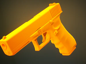 Glock 17 Gen 4 3D Model