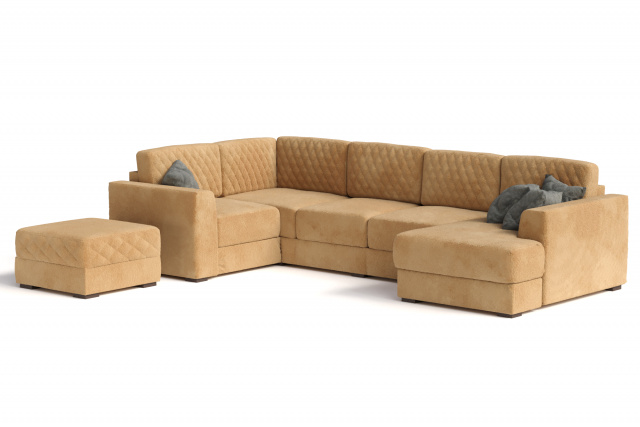 Sofa Model 3D .c4d .max .obj .3ds .fbx .stl .blend 