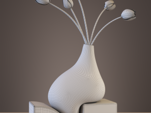 Sitting vase Model 3D