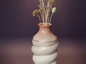 Spiral vase Modello 3D