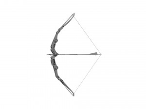 Bow and arrow modern 3Dモデル