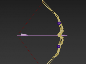 Bow and arrow modern 3Dモデル