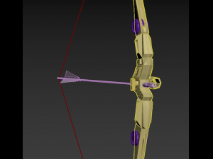 Bow and arrow modern 3Dモデル