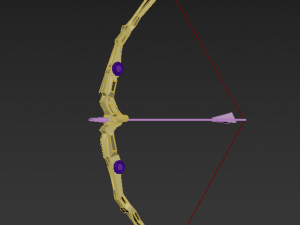 Bow and arrow modern 3Dモデル