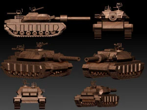 Tank 3D Model