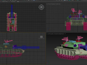 Tank 3D Model