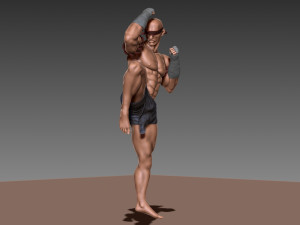 LeeSin LOL league of legends 3Dモデル