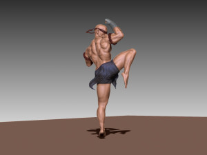 LeeSin LOL league of legends 3Dモデル