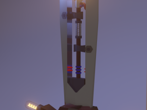 Sci fi sword 3Dモデル