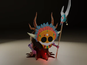 Shaman 3D Model