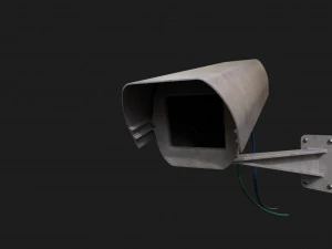 Telecamera CCTV Modello 3D
