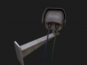 CCTV Camera Model 3D