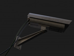CCTV Camera Model 3D