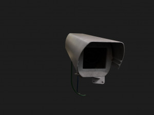 CCTV Camera Model 3D