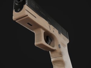 Glock-17 Modello 3D