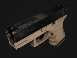 Glock-17 Modello 3D