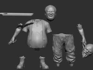 HUNTER 3D Print Model