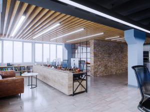 Modern Office interior design Modèle 3D