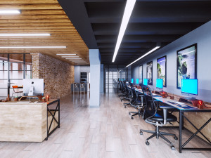 Modern Office interior design Modèle 3D