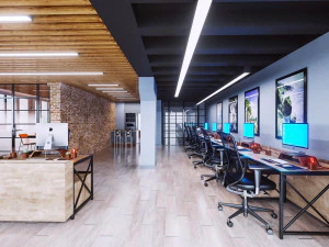 Modern Office interior design 3D Model