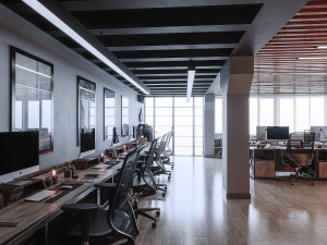 Modern Office interior design Modelo 3D