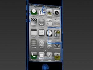 Iphone 4s Modello 3D