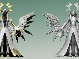 Angel 3D Model
