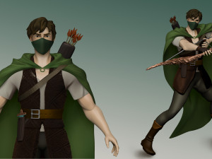 Archer 3D 模型