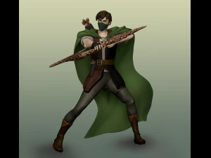 Archer 3D Model