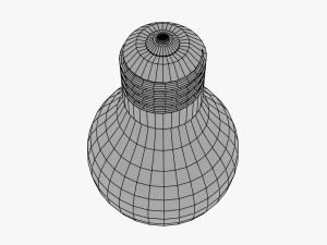 Luz colgante en forma de diamante Modelo 3D
