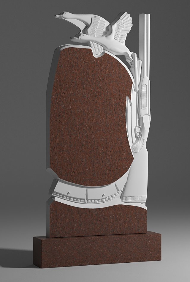 Memorial 3D Модель .c4d .max .obj .3ds .fbx .stl .blend 