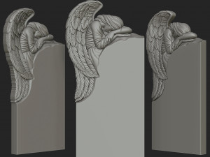 Memorial angel 3D मॉडल