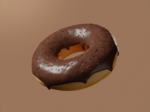 Donut 3D Model