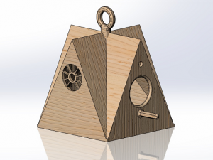 Bird House Modelo de impresión 3D