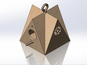 Bird House Modelo de impresión 3D