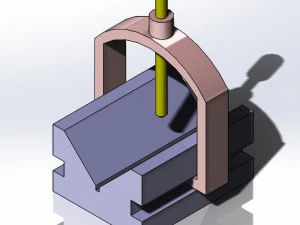 Montage van pijpschroef 3D printmodel