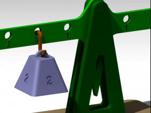 Lever principle and Equilibrium Modèles 3D en vedette