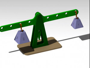Lever principle and Equilibrium Modèles 3D en vedette