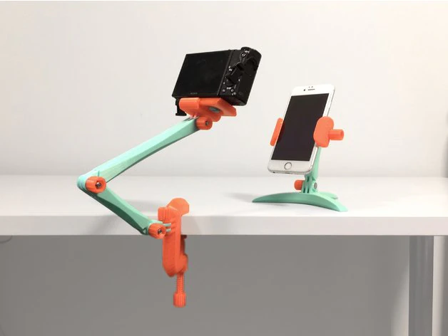 Modular Mounting System 3D Print Model .c4d .max .obj .3ds .fbx .stl .blend