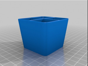 Mini Trash Can model Model Cetak 3D