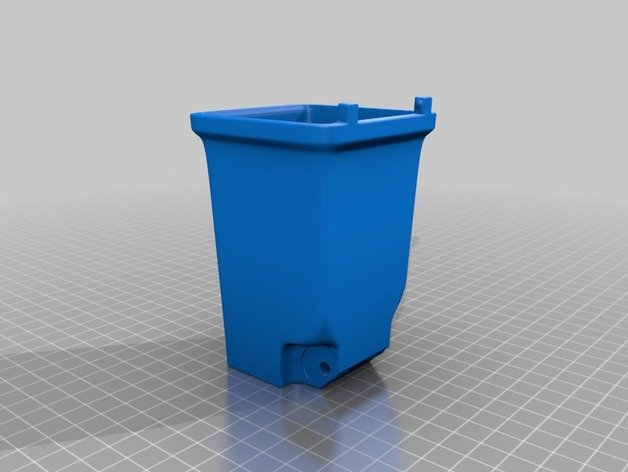 Mini Trash Can model 3D-Druckmodell in Andere 3DExport