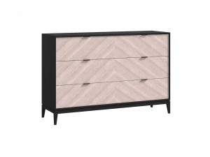 बेडसाइड टेबल और दराज की छाती 3D मॉडल