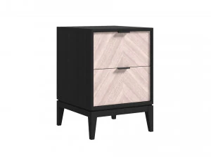 बेडसाइड टेबल और दराज की छाती 3D मॉडल