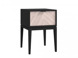 बेडसाइड टेबल और दराज की छाती 3D मॉडल