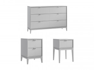 Bedside tables and chest of drawers 3D 模型
