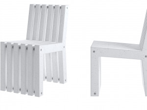 Cadeira de exteriores By SIT 3D Model