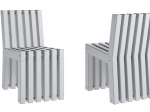 Cadeira de exteriores By SIT 3D Модель