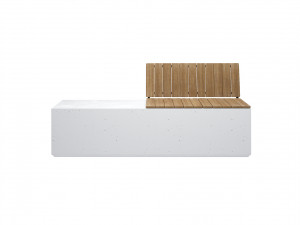 Concrete benches 4 Types Modèle 3D