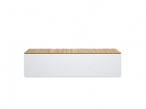 Concrete benches 4 Types Modèle 3D