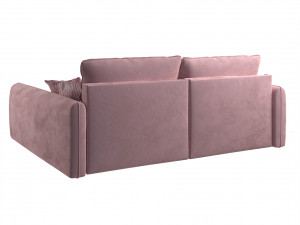 Corner sofa Portland - pink 3D Model